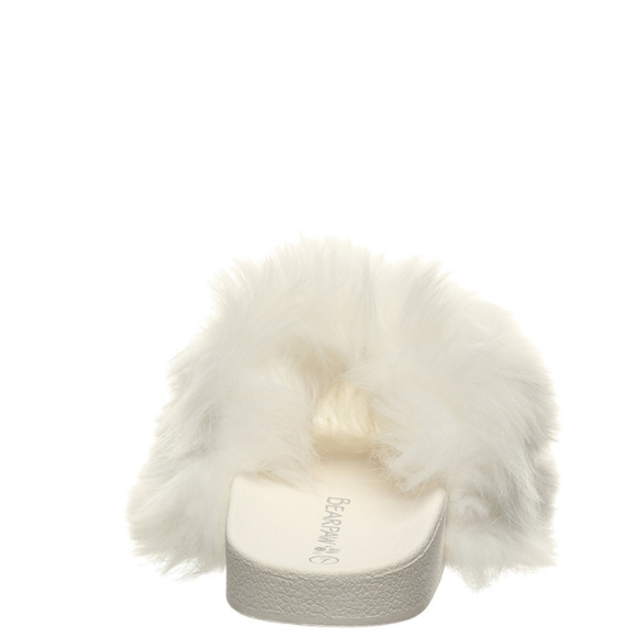 Bearpaw Lucinda Faux Fur Slides - Picture 4 of 6